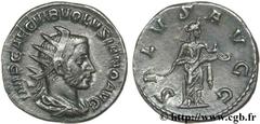 VOLUSIEN (06/251-06/253) Caius Vibius Afinius Gallus Vendumnianus Volusianus Auguste (11/251-05/253) Antoninien début 253 N° brm_126513 Date : début 253 Nom de l'atelier : Rome Métal : billon Diamètre
