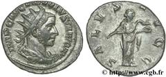 VOLUSIEN (06/251-06/253) Caius Vibius Afinius Gallus Vendumnianus Volusianus Auguste (11/251-05/253) Antoninien début 253 N° brm_126514 Date : début 253 Nom de l'atelier : Rome Métal : billon Diamètre