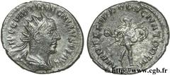 TREBONIEN GALLE (06/251-06/253) Caius Vibius Trebonianus Gallus Antoninien c. 252-253 N° brm_126528 Date : c. 252-253 Nom de l'atelier : Antioche Métal : billon Diamètre : 22mm Axe des coins : 12h. Po