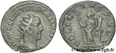 TREBONIEN GALLE (06/251-06/253) Caius Vibius Trebonianus Gallus Antoninien c. 252-253 N° brm_126536 Date : c. 252-253 Nom de l'atelier : Antioche Métal : billon Diamètre : 20mm Axe des coins : 12h. Po