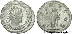 TREBONIEN GALLE (06/251-06/253) Caius Vibius Trebonianus Gallus Antoninien c. 252-253 N° brm_126551 Date : c. 252-253 Nom de l'atelier : Antioche Métal : billon Diamètre : 21mm Axe des coins : 5h. Poi