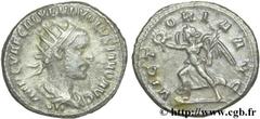 VOLUSIEN (06/251-06/253) Caius Vibius Afinius Gallus Vendumnianus Volusianus Auguste (11/251-05/253) Antoninien fin 252 - mi 253 N° brm_126552 Date : fin 252 - mi 253 Nom de l'atelier : Antioche Métal