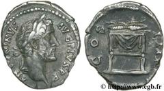 ANTONIN LE PIEUX (25/02/138-7/03/161) Titus Aurelius Fulvus Boionius Arrius Antoninus Auguste (10/07/138-7/03/161) Denier 146 N° brm_126575 Date : 146 Nom de l'atelier : Rome Métal : argent Diamètre :