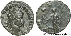 CLAUDE II LE GOTHIQUE (09/268-06-08/270) Marcus Aurelius Claudius Antoninien 269 N° brm_126617 Date : 269 Nom de l'atelier : Rome Métal : billon Diamètre : 17mm Axe des coins : 5h. Poids : 2,77g.   Et