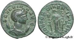 SEVERINE (+ après 275) Ulpia Severina Femme d'Aurélien - Augusta (274-275) Aurelianus début - septembre 275 N° brm_126630 Date : début - septembre 275 Nom de l'atelier : Rome Métal : billon Diamètre :