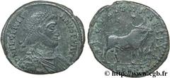 JULIEN II LE PHILOSOPHE (6/11/355-26/06/363) Flavius Claudius Julianus Auguste (02/360-26/06/363) Double maiorina, (GB, ئ 1) 362-363 N° brm_126676 Date : 362-363 Nom de l'atelier : Arles Métal : cuivr