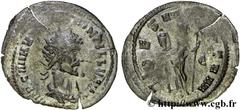 QUINTILLE (08-10 ou 11/270) Marcus Aurelius Claudius Quintillus Antoninien 270 N° brm_130450 Date : 270 Nom de l'atelier : Rome Métal : billon Diamètre : 23,00mm Axe des coins : 12h. Poids : 2,35g.   