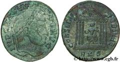 MAXENCE (28/10/306-28/10/312) Marcus Aurelius Valerius Maxentius Auguste (04/307-28/10/312) Follis ou nummus 310-311 N° brm_130491 Date : 310-311 Nom de l'atelier : Rome Métal : cuivre Diamètre : 23,0