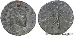 CLAUDE II LE GOTHIQUE (09/268-06-08/270) Marcus Aurelius Claudius Antoninien janvier - été 269 N° brm_130576 Date : janvier - été 269 Nom de l'atelier : Milan Métal : billon Diamètre : 19,00mm Axe des