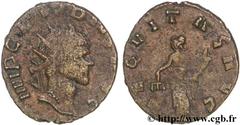 CLAUDE II LE GOTHIQUE (09/268-06-08/270) Marcus Aurelius Claudius Antoninien début 269 - mi 269 N° brm_130722 Date : début 269 - mi 269 Nom de l'atelier : Rome Métal : billon Diamètre : 20,00mm Axe de