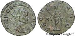 CLAUDE II LE GOTHIQUE (09/268-06-08/270) Marcus Aurelius Claudius Antoninien mi 269 - fin 269 N° brm_130740 Date : mi 269 - fin 269 Nom de l'atelier : Rome Métal : billon Diamètre : 20,00mm Axe des co
