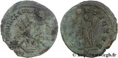 QUINTILLE (08-10 ou 11/270) Marcus Aurelius Claudius Quintillus Antoninien septembre-décembre 270 N° brm_130753 Date : septembre-décembre 270 Nom de l'atelier : Rome Métal : billon Diamètre : 22,00mm 