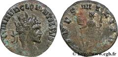 QUINTILLE (08-10 ou 11/270) Marcus Aurelius Claudius Quintillus Antoninien septembre-décembre 270 N° brm_130758 Date : septembre-décembre 270 Nom de l'atelier : Rome Métal : billon Diamètre : 19,00mm 