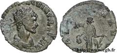 QUINTILLE (08-10 ou 11/270) Marcus Aurelius Claudius Quintillus Antoninien 270 N° brm_130768 Date : 270 Nom de l'atelier : Rome Métal : billon Diamètre : 19,00mm Axe des coins : 6h. Poids : 1,94g. Deg