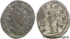 QUINTILLE (08-10 ou 11/270) Marcus Aurelius Claudius Quintillus Antoninien septembre-décembre 270 N° brm_130769 Date : septembre-décembre 270 Nom de l'atelier : Rome Métal : billon Diamètre : 22,00mm 