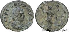CLAUDE II LE GOTHIQUE (09/268-06-08/270) Marcus Aurelius Claudius Antoninien 269 N° brm_130813 Date : 269 Nom de l'atelier : Siscia Métal : billon Diamètre : 19,00mm Axe des coins : 6h. Poids : 2,93g.