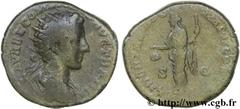 COMMODE (166-31/12/192) Lucius Aurelius Commodus Co-empereur avec Marc-Aurèle (176-180) Dupondius 178 N° brm_130884 Date : 178 Nom de l'atelier : Rome Métal : cuivre Diamètre : 25,00mm Axe des coins :