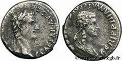 CALIGULA et AGRIPPINE MERE Denier 38 N° brm_130900 Date : 38 Nom de l'atelier : Lyon Métal : argent Diamètre : 18,00mm Axe des coins : 10h. Poids : 3,28g. Degré de rareté : R3 Etat de conservation : T