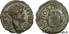 SEPTIME SEVERE (13/04/193-4/02/211) Lucius Septimius Severus Assarion c. 200 N° brm_130938 Date : c. 200 Nom de l'atelier : Nicopolis ad Istrum Métal : bronze Diamètre : 16,50mm Axe des coins : 7h. Po