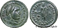 MAXIMIN II DAIA (1/05/305-04/313) Caius Galerius Valerius Maximinus Auguste (310-04/313) Follis ou nummus 312 N° brm_130996 Date : 312 Nom de l'atelier : Héraclée Métal : cuivre Diamètre : 23,00mm Axe