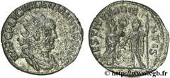 VALERIEN Ier (07/253-06/260) Publius Licinius Valerianus Antoninien c. 256-258 N° brm_132185 Date : c. 256-258 Nom de l'atelier : Atelier II d’Asie Métal : billon Diamètre : 18mm Axe des coins : 6h. P