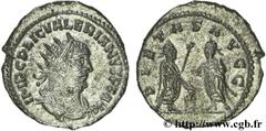 VALERIEN Ier (07/253-06/260) Publius Licinius Valerianus Antoninien c. 256-258 N° brm_132215 Date : c. 256-258 Nom de l'atelier : Atelier II d’Asie Métal : billon Diamètre : 19,5mm Axe des coins : 12h