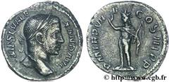 ALEXANDRE SEVERE (10/05/221-22/03/235) Marcus Aurelius Severus Alexander Auguste (13/03/222-22/02/235) Denier 230 N° brm_136238 Date : 230 Nom de l'atelier : Rome Métal : argent Diamètre : 18mm Axe de