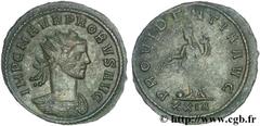 PROBUS (06-07/276-09/282) Marcus Aurelius Probus Aurelianus 278 N° brm_136282 Date : 278 Nom de l'atelier : Siscia Métal : billon Diamètre : 22,5mm Axe des coins : 6h. Poids : 3,25g. Degré de rareté :