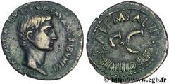 AUGUSTE (16/01/27 avant J.-C. - 19/08/14 après J.-C.) Caius Julius Cوsar Augustus As 7 AC. N° brm_136367 Date : 7 AC. Nom de l'atelier : Rome Métal : cuivre Diamètre : 29mm Axe des coins : 6h. Poids :