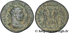 GALERE (1/03/293-5/05/311) Galerius Valerius Maximianus César (1/03/293-1/05/305) Pseudo aurelianus ou néo-aurelianus 295-299 N° brm_137056 Date : 295-299 Nom de l'atelier : Cyzique Métal : billon Dia