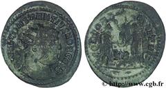 CONSTANCE Ier CHLORE (1/03/293-25/07/306) Flavius Valerius Constantius César (1/03/293-1/05/305) Pseudo aurelianus ou néo-aurelianus 295-296 N° brm_137135 Date : 295-296 Nom de l'atelier : Cyzique Mét