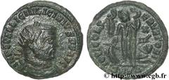 LICINIUS Ier (11/08/308-09/324) Valerius Licinianus Licinius Follis ou nummus 321-324 N° brm_137241 Date : 321-324 Nom de l'atelier : Héraclée Métal : cuivre Diamètre : 19,5mm Axe des coins : 12h. Poi
