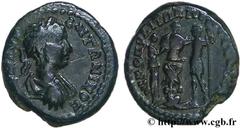 ELAGABAL (16/05/218-12/03/222) Marcus Aurelius Antoninus Assarion c. 218-222 N° brm_137413 Date : c. 218-222 Nom de l'atelier : Nicopolis ad Istrum Métal : cuivre Diamètre : 17,5mm Axe des coins : 12h