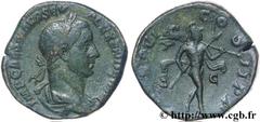 ALEXANDRE SEVERE (10/05/221-22/03/235) Marcus Aurelius Severus Alexander Auguste (13/03/222-22/02/235) Sesterce 227 N° brm_137441 Date : 227 Nom de l'atelier : Rome Métal : cuivre Diamètre : 29mm Axe 