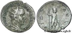TREBONIEN GALLE (06/251-06/253) Caius Vibius Trebonianus Gallus Antoninien 252 N° brm_137616 Date : 252 Nom de l'atelier : Atelier indéterminé Métal : billon Diamètre : 20,5mm Axe des coins : 6h. Poid