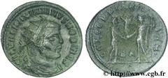 GALERE (1/03/293-5/05/311) Galerius Valerius Maximianus César (1/03/293-1/05/305) Pseudo aurelianus ou néo-aurelianus 295-296 N° brm_138083 Date : 295-296 Nom de l'atelier : Héraclée Métal : cuivre Di