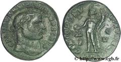 GALERE (1/03/293-5/05/311) Galerius Valerius Maximianus César (1/03/293-1/05/305) Follis ou nummus 300-301 N° brm_138109 Date : 300-301 Nom de l'atelier : Antioche Métal : cuivre Diamètre : 26mm Axe d