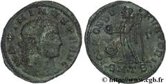 MAXIMIN II DAIA (1/05/305-04/313) Caius Galerius Valerius Maximinus Auguste (310-04/313) Follis ou nummus 312 N° brm_138136 Date : 312 Nom de l'atelier : Thessalonique Métal : cuivre Diamètre : 24mm A