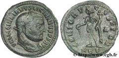 LICINIUS Ier (11/08/308-09/324) Valerius Licinianus Licinius Follis ou nummus 311-312 N° brm_138155 Date : 311-312 Nom de l'atelier : Cyzique Métal : cuivre Diamètre : 21,5mm Axe des coins : 6h. Poids