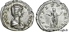 JULIA DOMNA (+217) Julia Domna Augusta (194-217) Denier 202-203 N° brm_140552 Date : 202-203 Nom de l'atelier : Laodicée Métal : argent Diamètre : 19,00mm Axe des coins : 12h. Poids : 3,97g. Degré de 