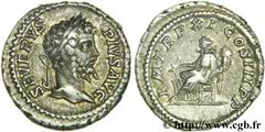 SEPTIME SEVERE (13/04/193-4/02/211) Lucius Septimius Severus Denier 203 N° brm_141005 Date : 203 Nom de l'atelier : Rome Métal : argent Diamètre : 19,5mm Axe des coins : 12h. Poids : 3,65g.   Etat de 