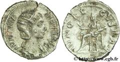 JULIA MAMEE (+235) Julia Mamaea Fille de Julia Mوsa, mère d'Alexandre Sévère - Augusta (221-235) Denier 222 N° brm_141124 Date : 222 Nom de l'atelier : Rome Métal : argent Diamètre : 20mm Axe des coin