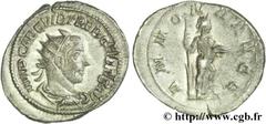 TREBONIEN GALLE (06/251-06/253) Caius Vibius Trebonianus Gallus Antoninien 253 N° brm_141509 Date : 253 Nom de l'atelier : Rome Métal : billon Diamètre : 22mm Axe des coins : 7h. Poids : 4,23g. Etat d