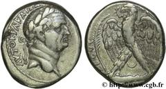 VESPASIEN (1/07/69-24/06/79) Titus Flavius Sabinus Vespasianus Tétradrachme syro-phénicien 70-71 N° brm_141612 Date : 70-71 Nom de l'atelier : Antioche Métal : argent Diamètre : 27mm Axe des coins : 1