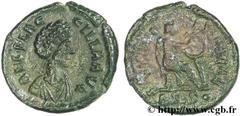 AELIA FLACCILLA (+386) ئlia Flaccilla femme de Théodose Ier, mère d'Arcadius et d'Honorius - Augusta (383-386) Nummus, (PBQ, ئ 4) 383-384 N° brm_141711 Date : 383-384 Nom de l'atelier : Siscia Métal :