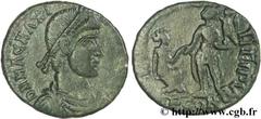 MAGNUS MAXIMUS (25/08/383-28/08/388) Magnus Maximus Maiorina pecunia, (MB, ئ 2) 383-388 N° brm_141745 Date : 383-388 Nom de l'atelier : Arles Métal : cuivre Diamètre : 21,5mm Axe des coins : 11h. Poid