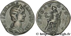 JULIA MAMEE (+235) Julia Mamaea Fille de Julia Mوsa, mère d'Alexandre Sévère - Augusta (221-235) Sesterce 231 N° brm_148317 Date : 231 Nom de l'atelier : Rome Métal : bronze Diamètre : 30mm Axe des co