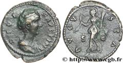 FAUSTINE MERE (+141) Annia Galeria Faustina Consécration d'Antonin le Pieux Dupondius c. après 147 N° brm_149037 Date : c. après 147 Nom de l'atelier : Rome Métal : cuivre Diamètre : 27,5mm Axe des co