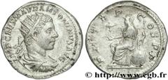 ELAGABAL (16/05/218-12/03/222) Marcus Aurelius Antoninus Antoninien 218 N° brm_149177 Date : 218 Nom de l'atelier : Rome Métal : argent Diamètre : 22mm Axe des coins : 12h. Poids : 4,78g. Degré de rar