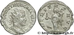 TREBONIEN GALLE (06/251-06/253) Caius Vibius Trebonianus Gallus Antoninien c. 252-253 N° brm_149181 Date : c. 252-253 Nom de l'atelier : Antioche Métal : billon Diamètre : 20,5mm Axe des coins : 12h. 